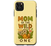 Carcasa para iPhone 11 Pro MAX Mamá de la Salvaje Acogedor Zoológico Cumpleaños Safari Jungle Animal