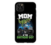 Carcasa para iPhone 11 Pro MAX Mamá del Cumpleaños Niño Dinosaurio Monster Truck