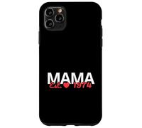 Carcasa para iPhone 11 Pro MAX Mamá EST 1974 - Celebración de Cumpleaños Maternidad
