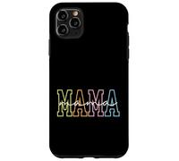 Carcasa para iPhone 11 Pro MAX Mama Letters Colorido Día de la Madre Cool Mama Print