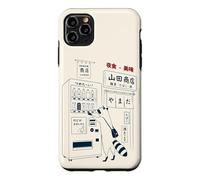 Carcasa para iPhone 11 Pro MAX Máquina Expendedora Japonesa Mapache Shibuya Tokio
