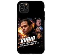 Carcasa para iPhone 11 Pro MAX Marco Rubio 2028 Make Democrats Cry Again Action Poster