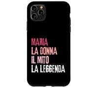 Carcasa para iPhone 11 Pro MAX Maria La Donna Il Mito La Leggenda Festa di Compleanno