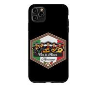 Carcasa para iPhone 11 Pro MAX Mariachi Viva Musica Fiesta México Música Cinco de Mayo