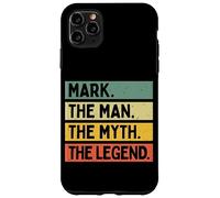 Carcasa para iPhone 11 Pro MAX Mark The Man The Myth The Legend - Cita Personalizada Divertida