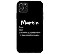 Carcasa para iPhone 11 Pro MAX Martin Definition Personalized Golf Dad Costume For Martins