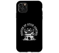 Carcasa para iPhone 11 Pro MAX Master of Stick Control Funny Drum Players Baterista Músico