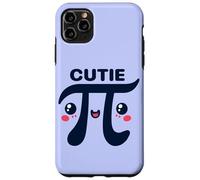 Carcasa para iPhone 11 Pro MAX Matemáticas Pi Amantes de Las matemáticas Divertido símbolo Pi Juego de Palabras Cutie Pi