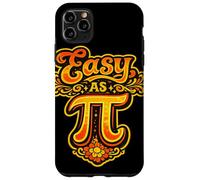 Carcasa para iPhone 11 Pro MAX Matemáticas Retro geniales y fáciles como Pi