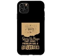 Carcasa para iPhone 11 Pro MAX Math Gives Us Hope Problem Solution Inspirational Teacher