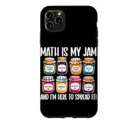 Carcasa para iPhone 11 Pro MAX Math Is My Jam Funny Matemáticas Profesor Álgebra Cálculo Estudiante