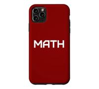 Carcasa para iPhone 11 Pro MAX Math Lover Stem Álgebra Geometría Cálculo Diseño Minimalista