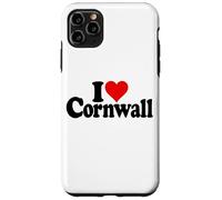 Carcasa para iPhone 11 Pro MAX ME Encanta EL CORAZÓN Cornwall Y LA Cultura Cornish