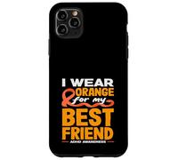 Carcasa para iPhone 11 Pro MAX Me Pongo Naranja para el Mes de concienciación sobre el TDAH de mi Mejor Amigo