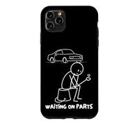 Carcasa para iPhone 11 Pro MAX Mechanic Humor Auto Repair Waiting on Parts Car Technician