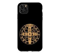 Carcasa para iPhone 11 Pro MAX Medalla de San Benito Pax Paz y Protección