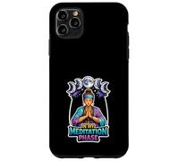 Carcasa para iPhone 11 Pro MAX Meditación Lunar Mindfulness Lunar Bienestar Espiritual