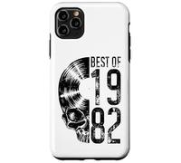 Carcasa para iPhone 11 Pro MAX Mejor de 1982 Vintage Disco de Vinilo Amante Gothic Skull LP