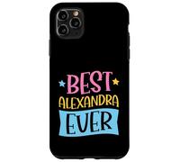 Carcasa para iPhone 11 Pro MAX Mejor Nombre Personalizado a Juego de Alexandra Ever