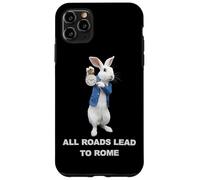 Carcasa para iPhone 11 Pro MAX Meme Divertido del Conejo AI: Todos Los Caminos Conducen A
