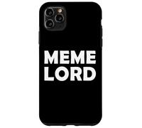 Carcasa para iPhone 11 Pro MAX Meme Lord Gamer Funny Dank Memes Gear para Miembros Gamer