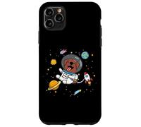 Carcasa para iPhone 11 Pro MAX Mens Womens Kids Boys Astronaut Space Chocolate Lab Lover