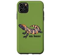 Carcasa para iPhone 11 Pro MAX Mens Womens Kids Desert Lizard Reptile Gila Monster Lover