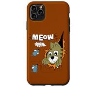 Carcasa para iPhone 11 Pro MAX Meow Finding Mouse, Cats & Mice Illustration Graphic Designs