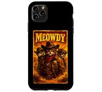 Carcasa para iPhone 11 Pro MAX Meowdy Western Cowboy Cat Cowboys Kitty Sheriff