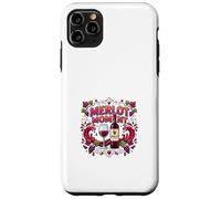 Carcasa para iPhone 11 Pro MAX Merlot Moment - Divertido diseño Colorido para Amantes del Vino