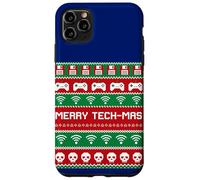 Carcasa para iPhone 11 Pro MAX Merry Tech-Mas Disquete WiFi Videojuegos