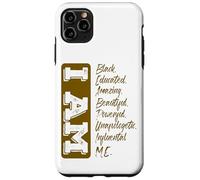Carcasa para iPhone 11 Pro MAX Mes De La Historia De Los Negros Orgullo Africano con Una