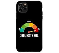 Carcasa para iPhone 11 Pro MAX Mes Divertido de la concienciación sobre el colesterol Alto Nivel de colesterol LDL