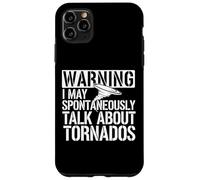 Carcasa para iPhone 11 Pro MAX Meteorólogo Divertido Tornado Fan del Clima