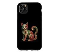 Carcasa para iPhone 11 Pro MAX Mexican Alebrije Cat