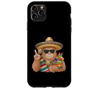 Carcasa para iPhone 11 Pro MAX Mexicano Bigfoot Poncho Cinco De Mayo Fiesta Sombrero Meme