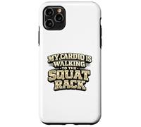 Carcasa para iPhone 11 Pro MAX Mi Cardio está Caminando hacia el Estante de Sentadillas