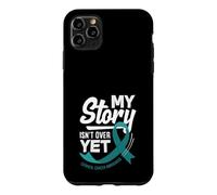 Carcasa para iPhone 11 Pro MAX Mi Historia aún no ha Terminado Concientización sobre el cáncer de Cuello uterino