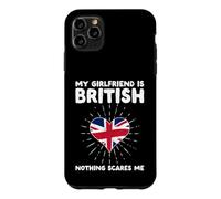 Carcasa para iPhone 11 Pro MAX Mi Novia es británica Nada me Asusta - Reino Unido