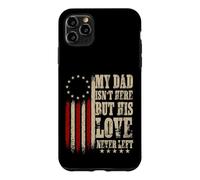 Carcasa para iPhone 11 Pro MAX Mi papá no está aquí Pero su Amor Nunca dejó Memorial Dad