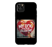 Carcasa para iPhone 11 Pro MAX Mi Perro es mi Grafiti de Golden Doodle Street de San Valentín