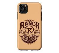 Carcasa para iPhone 11 Pro MAX Mi Rancho Mis Reglas Mi Sangre Legado Familiar
