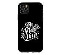 Carcasa para iPhone 11 Pro MAX Mi Vida Loca Español My Crazy Life Latino Gráfico