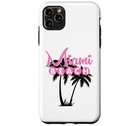 Carcasa para iPhone 11 Pro MAX Miami Beach Florida Palmera Retro Tropical