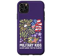 Carcasa para iPhone 11 Pro MAX Militar Niño Diente De León Florece Donde Se Plantan Púrpura