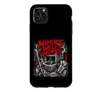 Carcasa para iPhone 11 Pro MAX Mimirs Well Works Misterio de runas vikingas nórdicas