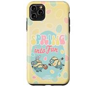 Carcasa para iPhone 11 Pro MAX Minions Easter Spring Into Fun