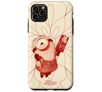 Carcasa para iPhone 11 Pro MAX Minions Stuart Lunar New Year Blossoms