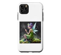 Carcasa para iPhone 11 Pro MAX Minx Hada Dedo Medio cabaña núcleo Ciencia ficción Hechizo mágico Mal