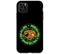 Carcasa para iPhone 11 Pro MAX Mira, Escucha y Habla a Todos los Monos malvados